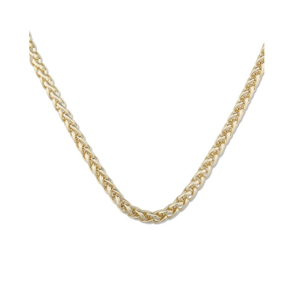 The Chain Addiction γυναικείο επίχρυσο κολιέ φαρδιά αλυσίδα