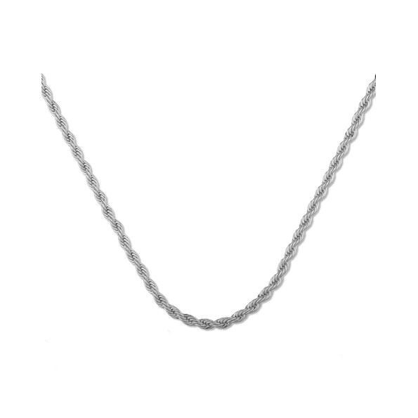 The Chain Addiction γυναικείο ασημί κολιέ λεπτή αλυσίδα