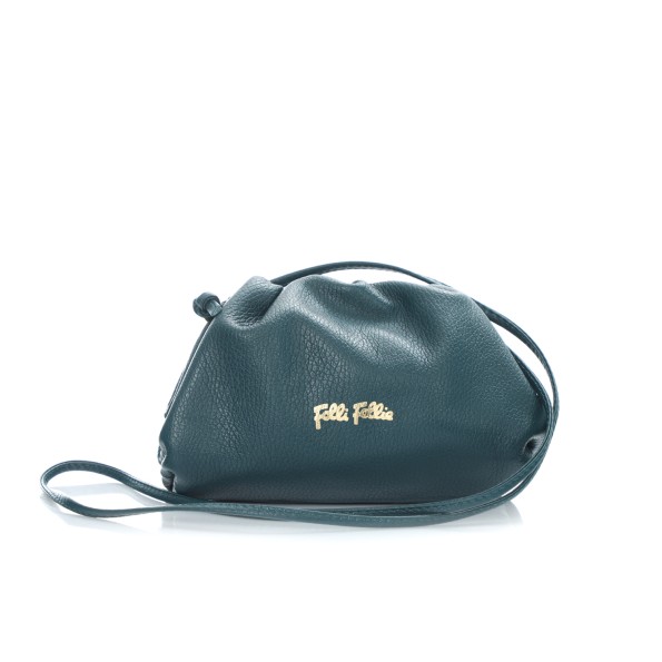 Metropolitan Fab μικρή γαλάζια δερμάτινη τσάντα crossbody