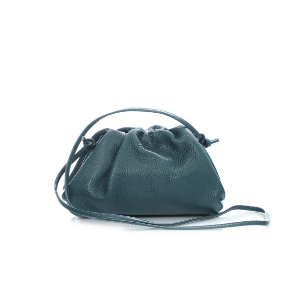 Metropolitan Fab μικρή γαλάζια δερμάτινη τσάντα crossbody Τσάντες