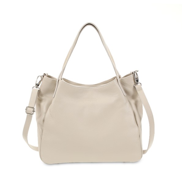 Metropolitan Fab Μεγάλη Δερμάτινη Tote Τσάντα