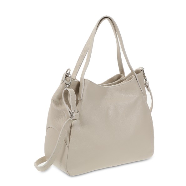 Metropolitan Fab Μεγάλη Δερμάτινη Tote Τσάντα Τσάντες
