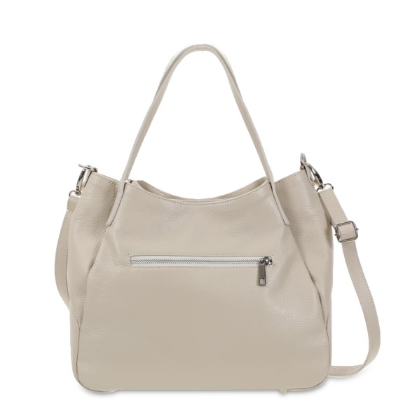 Metropolitan Fab Μεγάλη Δερμάτινη Tote Τσάντα Τσάντες