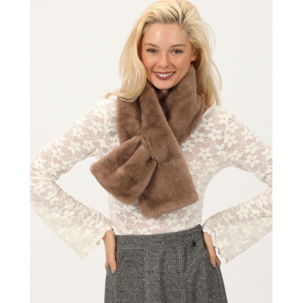 Φουλάρι γιακάς γούνινος Αξεσουάρ