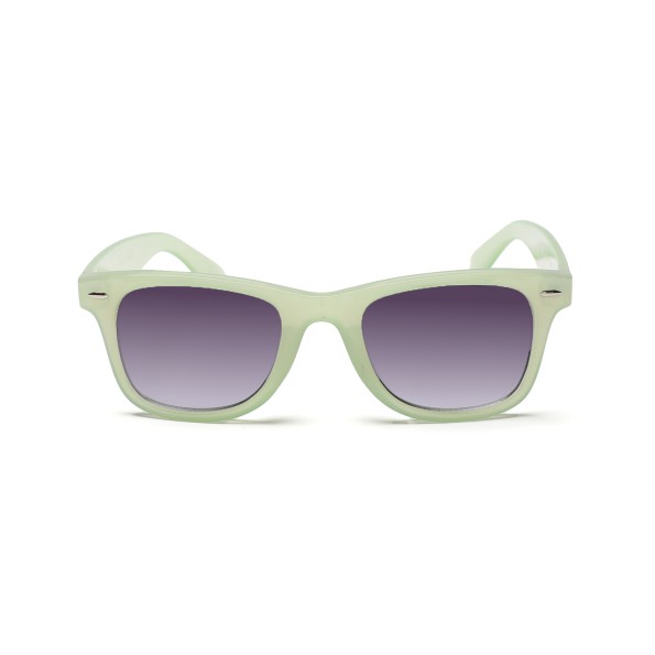 Γυαλιά ηλίου τετραγωνισμένη μάσκα με μεταλλικά στοιχεία